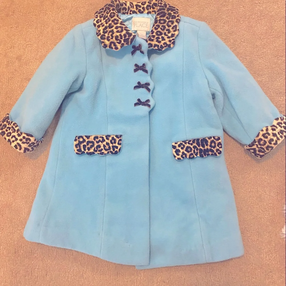 Kids wool pea coat! 🐆 - Picture 1 of 16